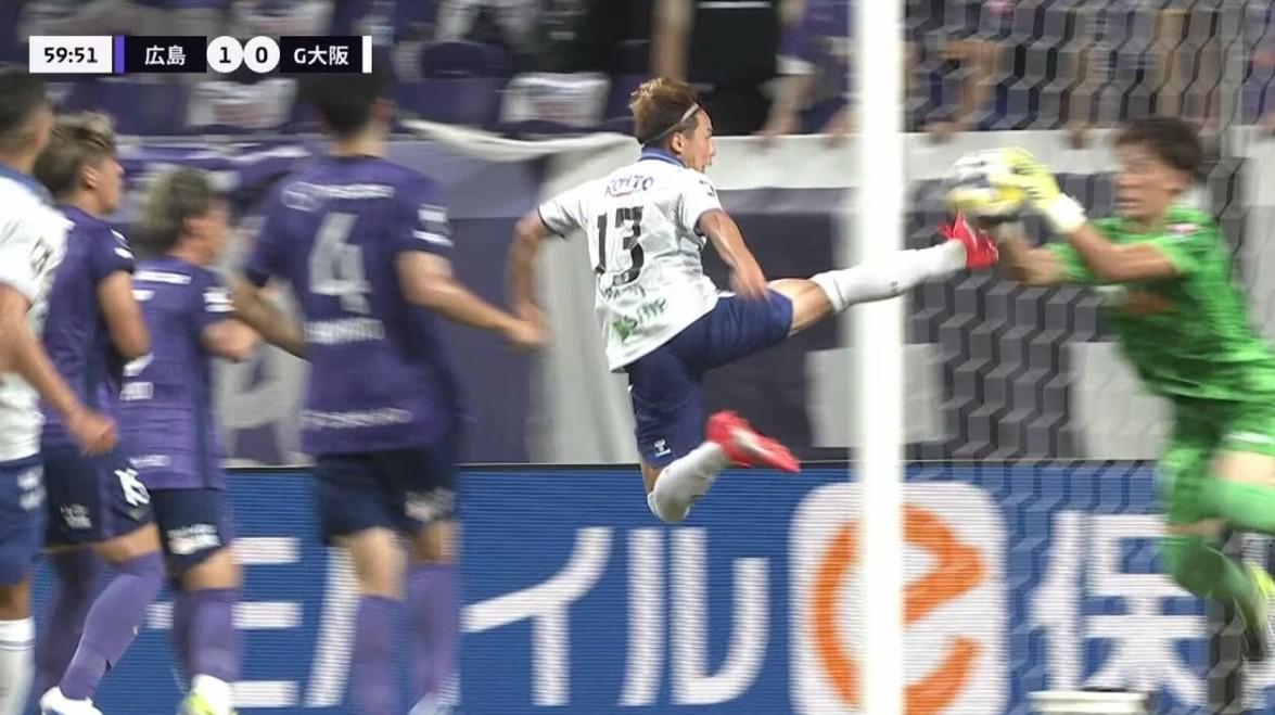 万日元的处, ws, 在对广岛三